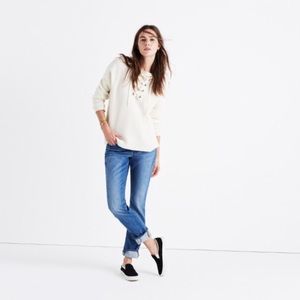 Madewell Sweaters - Madewell Lace Up Hoodie Madewell Sweaters - Madewell Lace Up Hoodie